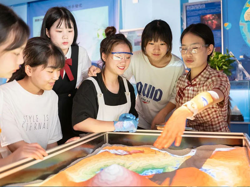 佳县数字化地理实验室
